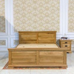 Giường Ngủ Gỗ Sồi